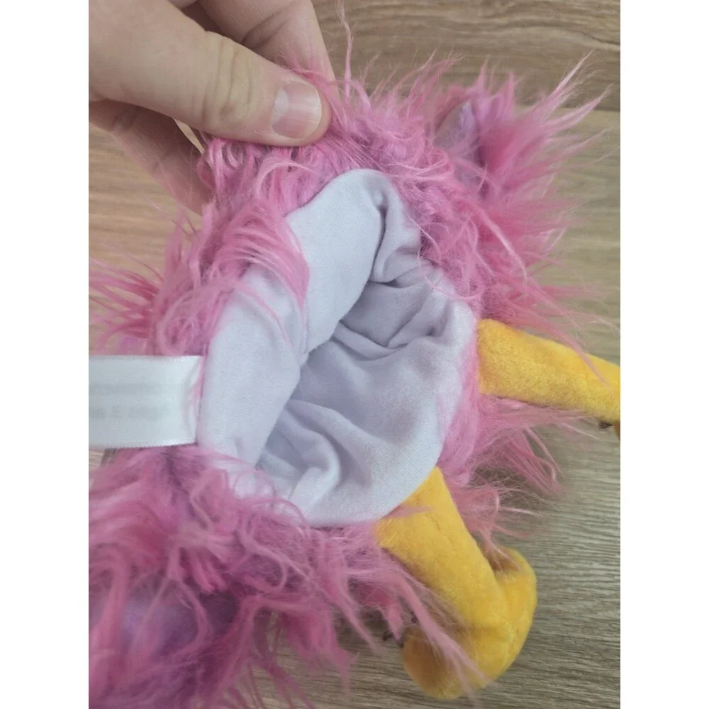 Living Puppets Cheeks LP698 Pink Chicken Bird Hand Puppet Plush w/ Tag